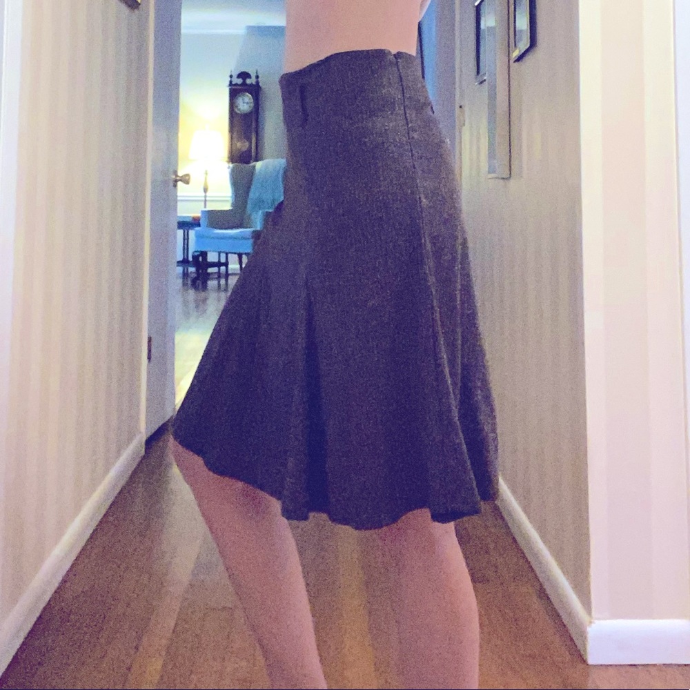 Tres Jolie brown pleated skirt